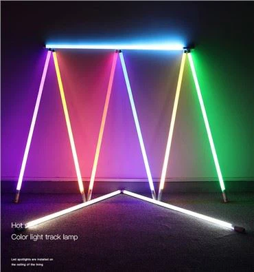 Koulè ki ap dirije limyè tib RGBW wouj vèt ble ki ap dirije tib