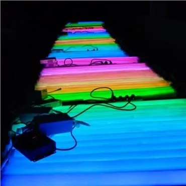 RGB Fluorescent ki ap dirije tib koule chanje dirije tib limye