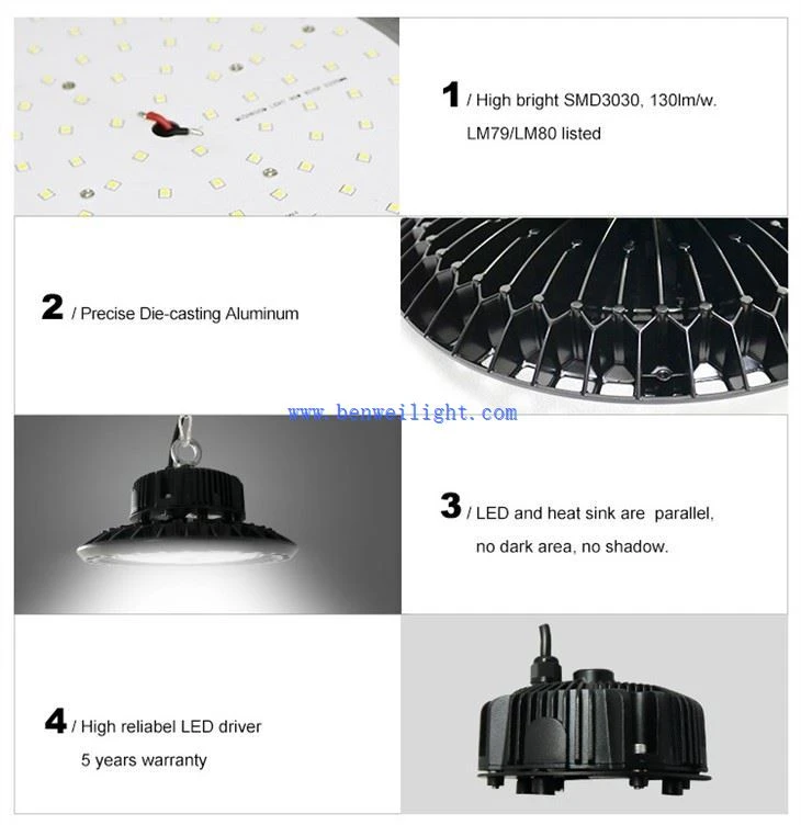 Led High Bay Limyè Dimmable