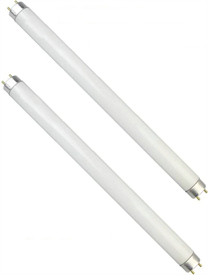4 pye Fluoresan Nwa Limyè Tib