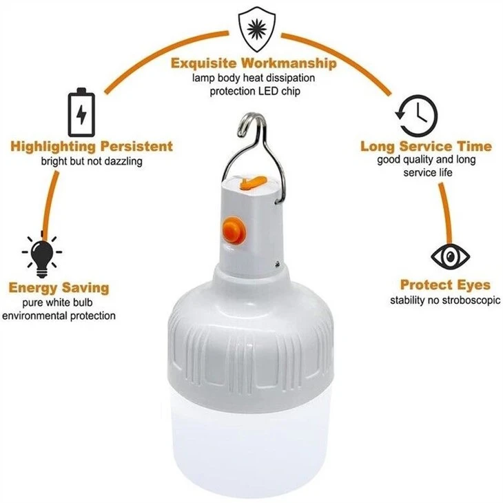 Portable Battery Light Bulb