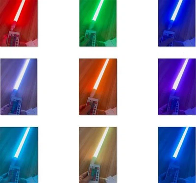 IP65 Deyo Digital Tib koule chanje RGB T8 dirije tib limye