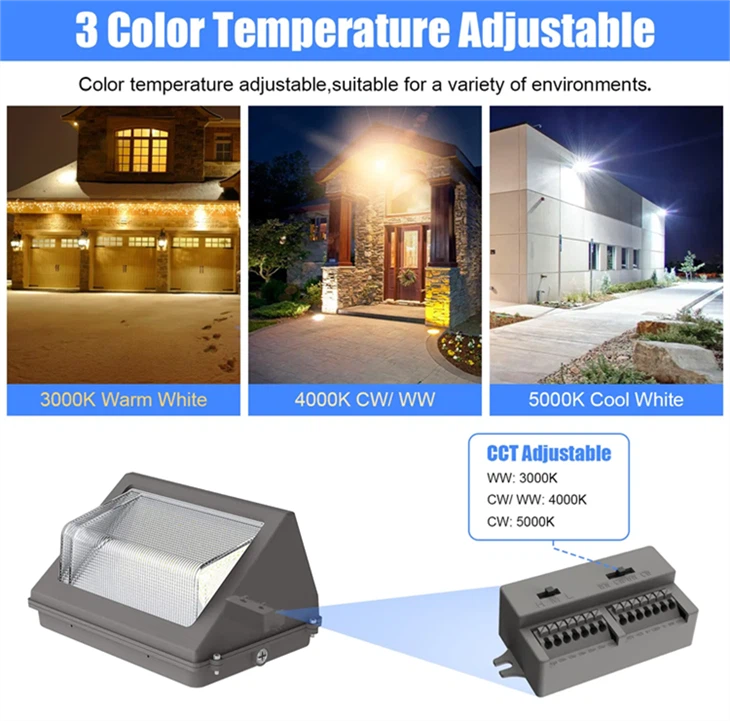 LED Wall Pack Light: 50W 5000K Wall Pack Lights Outdoor Led suppliers