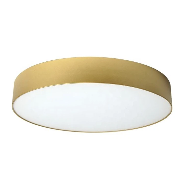 12-96W Round Slim Aliminyòm Frameless dirije Panel limyè