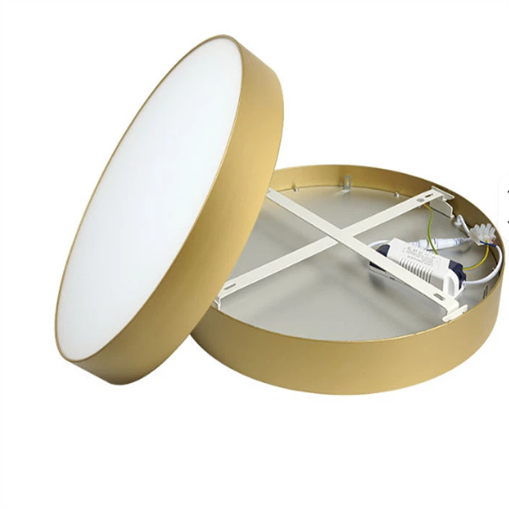 12-96W Round Slim Aluminum Frameless LED Panel Light best