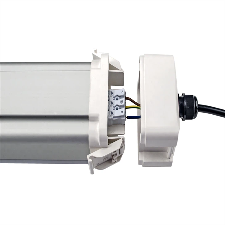 140LM/W Microwave Sensor LED Triproof Lights 40W/60W IP65