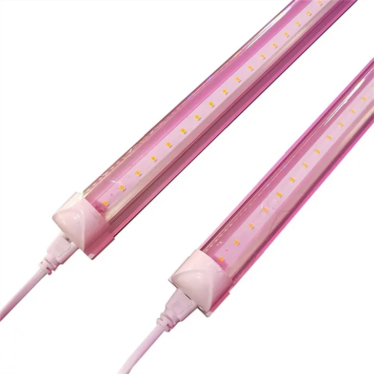 Bright Meat Wouj 18w T5 T8 Led Koulè Tib Lanp Pou Vyann