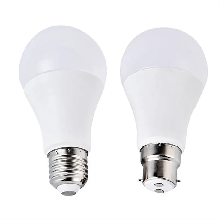 Anpoul Limyè Dusk To Dawn 60 Watt ekivalan, 630 Lumen enèji efikas lajounen Blan 7W A19 anpoul ki ap dirije