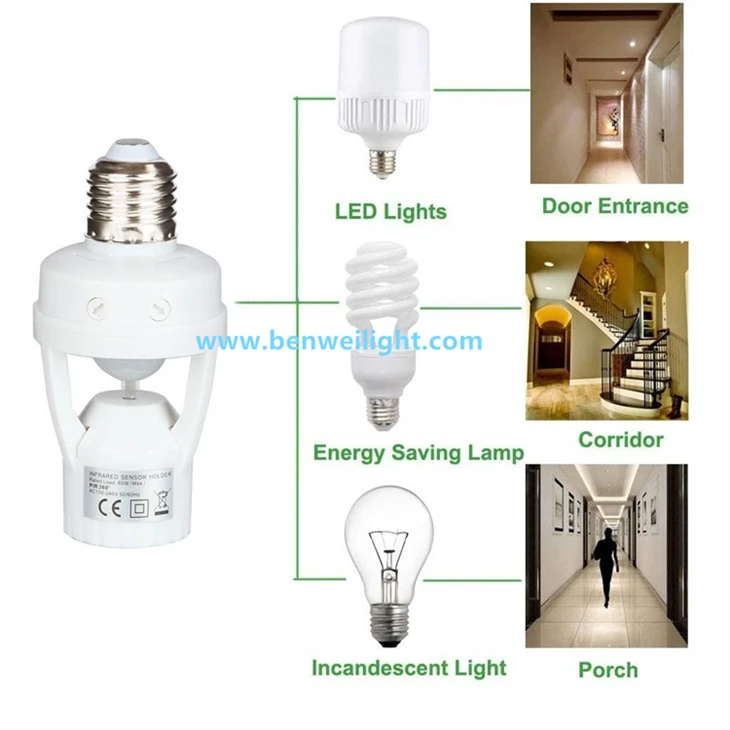 E27 Smart Socket: Motion-Sensing, Auto-On/Off factory