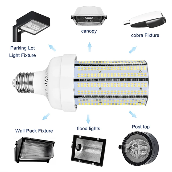 High-Power LED Corn Bulb - 30W-200W | 5000K Daylight | 5-Year Warranty