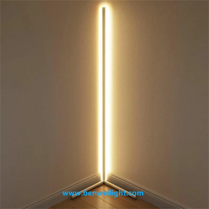 Modern Corner Floor Lamp With Dimmable Light factory