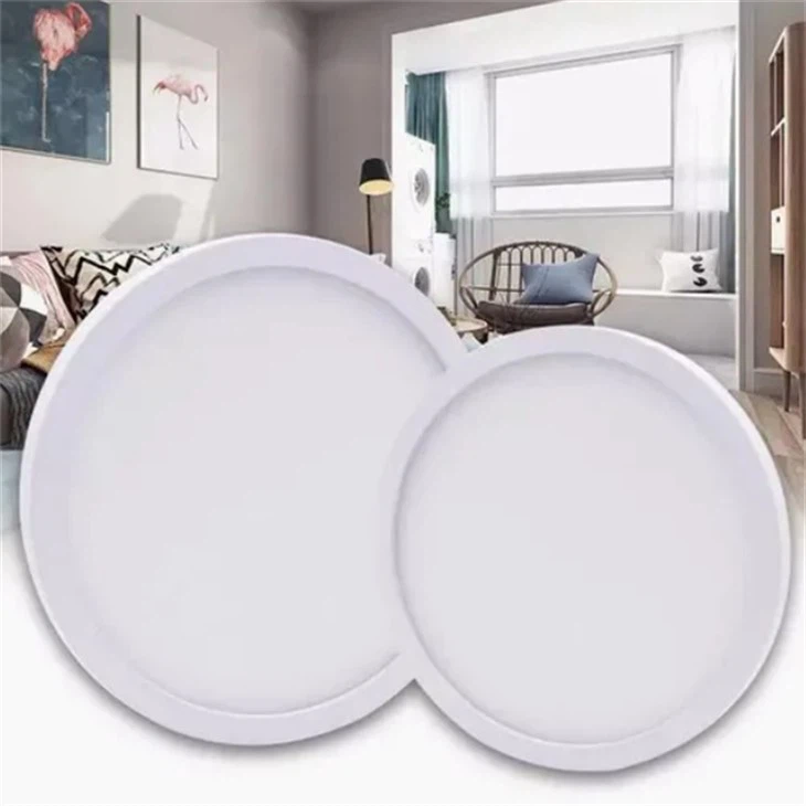 Round dirije sifas monte Panel plafon limyè
