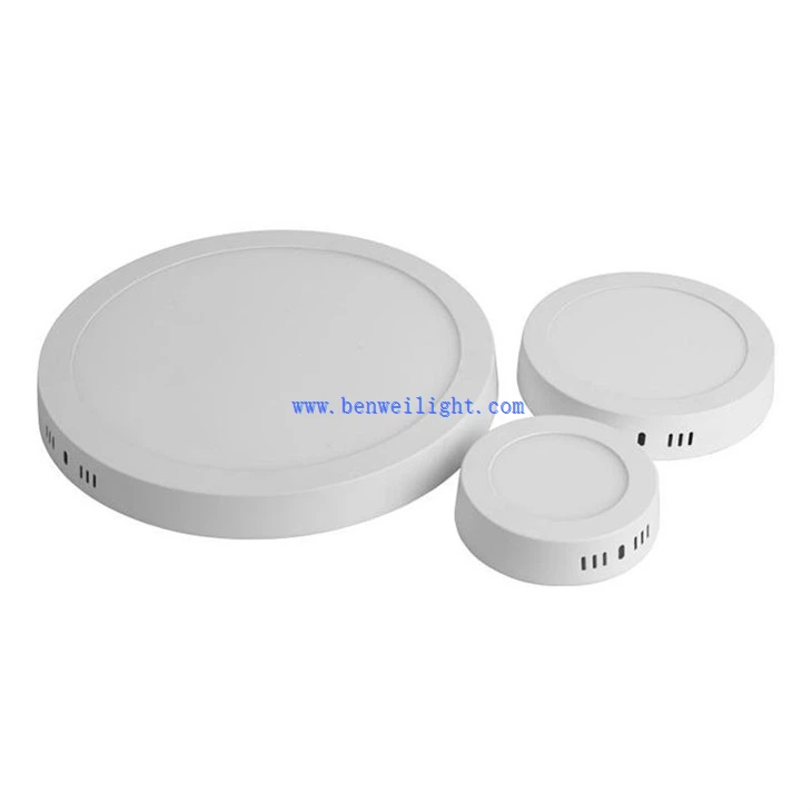 Round Panel Light Surface Mount 3CCT Adjustable (3)