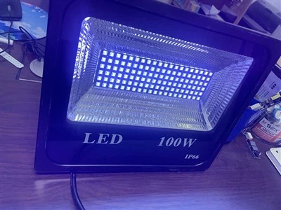 20W 30W 50W 100W UV dirije limyè inondasyon 365nm 395nm 405nm