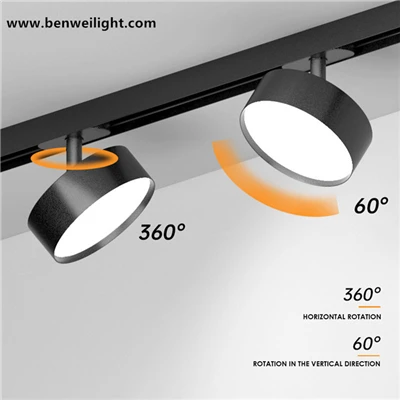 Entegre ki ap dirije lineyè tras silenn dimmable limyè plafon Spotlight