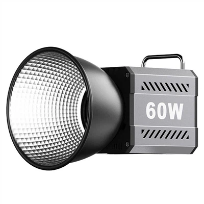 60W COB Fotografi limyè - Mini Spotlight pòtatif