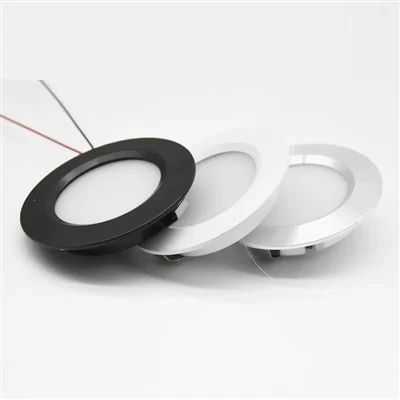Sifas te monte dirije limyè panèl dimmable plafon Downlight miray lanp