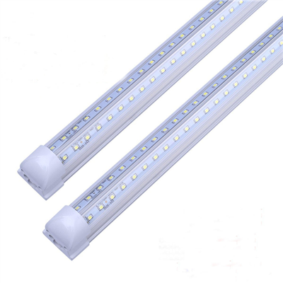 T8 V-Fòm Integrated LED Tib Fixture｜270 degre gwo bout bwa｜High Lumen