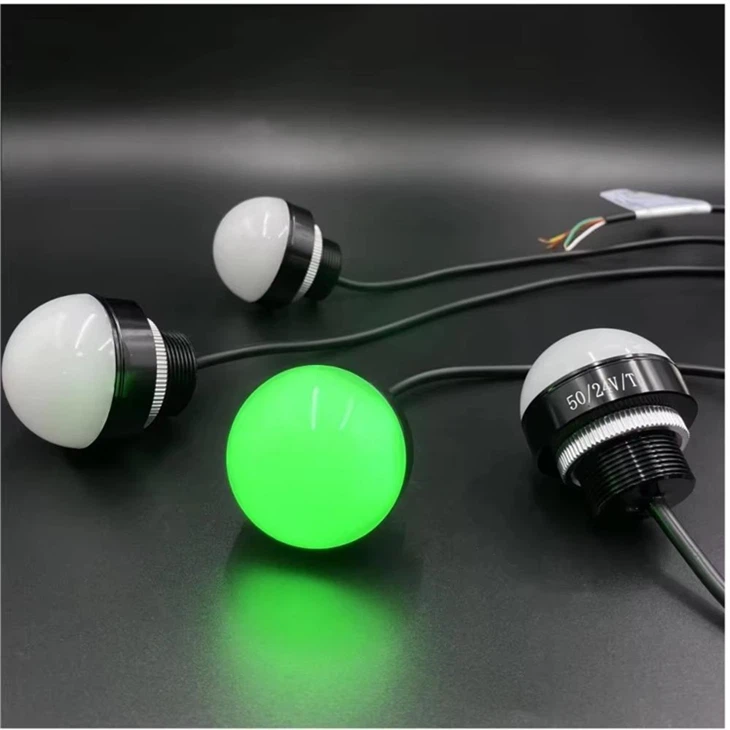 Tri-Color CNC Warning Light W/ Buzzer (12V/24V Dome) suppliers